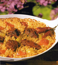 Baked Orzo and Vegetables Baked Orzo and Vegetables picture